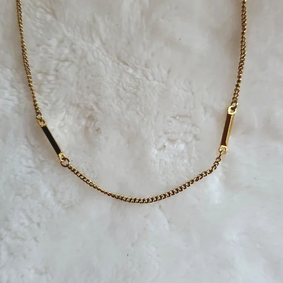 Monet Gold Chain Necklace - Picture 5 of 8